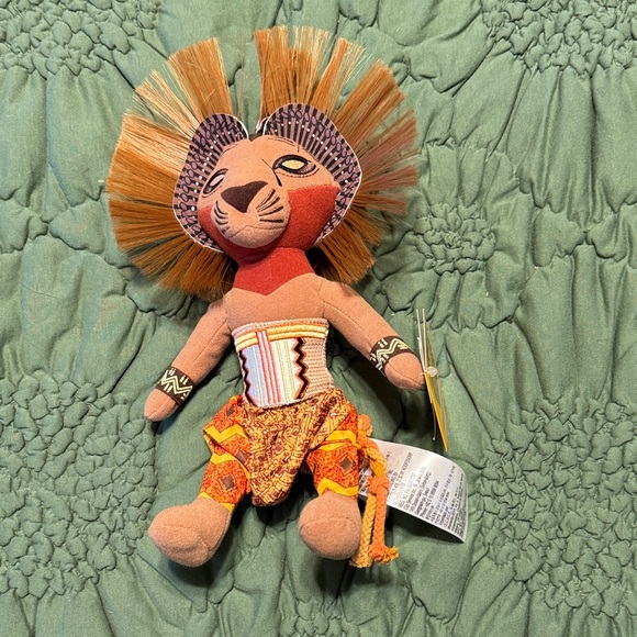 Disney Other - ✨ Lion King The Musical Stuffed Simba